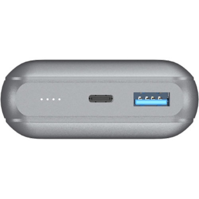 Внешний аккумулятор Power Bank Energizer QE20007PQ-20000mAh Qi wireless TYPE-C PD Grey