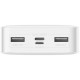 Зовнішній акумулятор Power Bank Baseus Bipow 20000mAh 15W Display White (PPDML-J02)