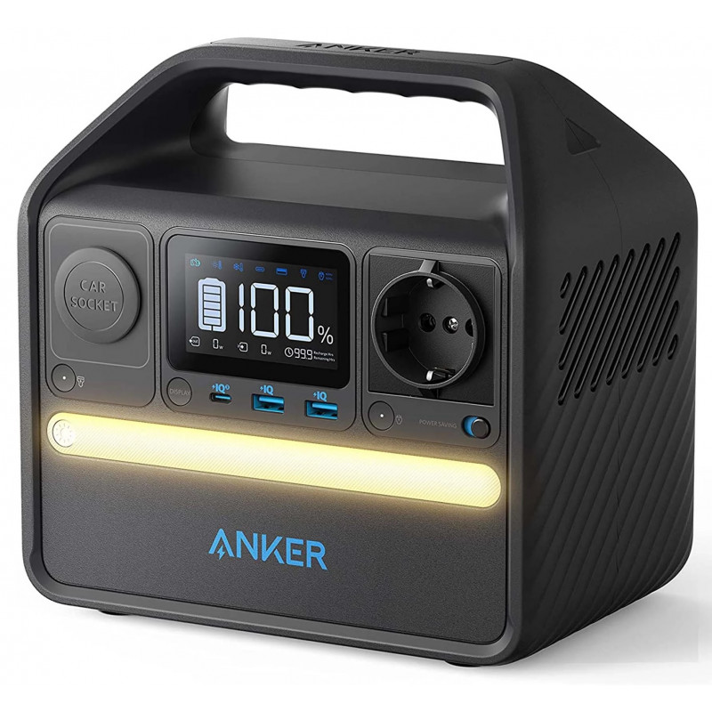 Зарядна станція Anker 521 PowerHouse (A1720311) Black