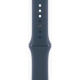 Apple Watch Series 9 GPS 45mm Silver Aluminium with Storm Blue Sport Band S/M (MR9D3)