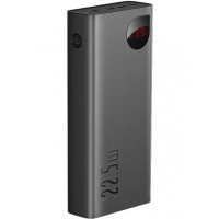 Внешний аккумулятор Power Bank Baseus Adaman Metal 20000mAh 22.5W Display Black (PPAD000101)
