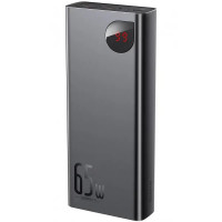 Внешний аккумулятор Power Bank Baseus Adaman Metal 20000mAh 65W Display Black (PPIMDA-D01)