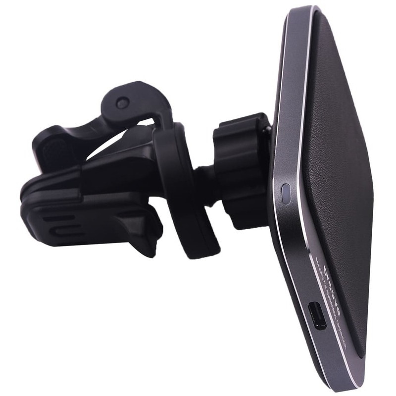 Автотримач із бездротовою зарядкою Proove Square Magnetic 15W Black