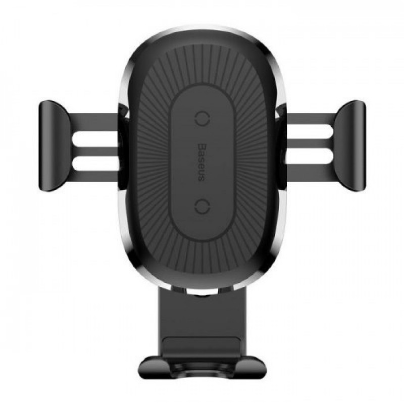 Автоутримувач Baseus Wireless Charger Gravity Car Mount Black