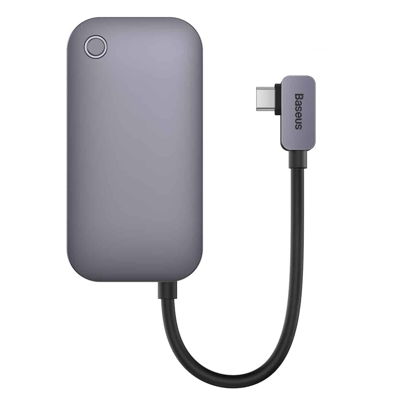 Type-C HUB Baseus PadJoy 4-Port Adapter Dark Gray