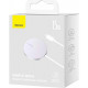 Беспроводное зарядное устройство Baseus Simple Mini 3 Magnetic Wireless Charger 15W Silver