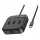 Type-C HUB Hoco HB31 4 in 1 Type-C to 4x USB3.0 0.2m Black