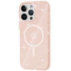 Чохол Galaxy Sparkle MagFit для iPhone 15 Pro Max Gold+Glitter