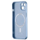 Чохол AG-Matte With MagSafe iPhone 13 Light Blue