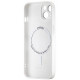 Чохол AG-Matte With MagSafe iPhone 12 White