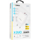 Зарядний пристрій Gelius X-Duo GP-HC014 USB+Type-C QC3.0/PD20W White