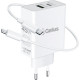 Зарядний пристрій Gelius X-Duo PRO 45W GP-HC053 + кабель Type-C/Type-C White
