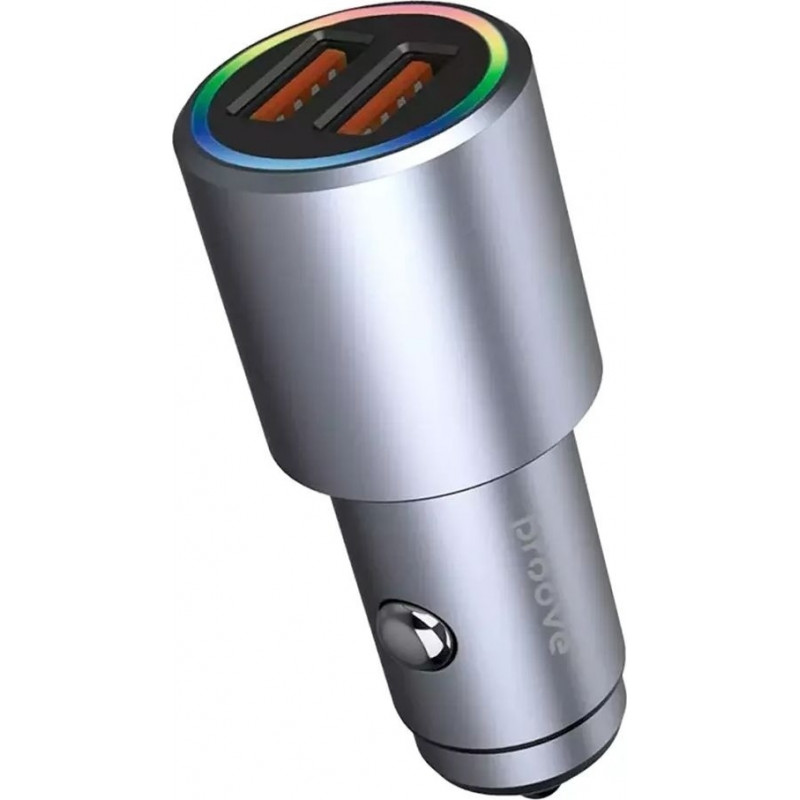 Автомобільний зарядний пристрій Proove Double Energy 36W 2USB