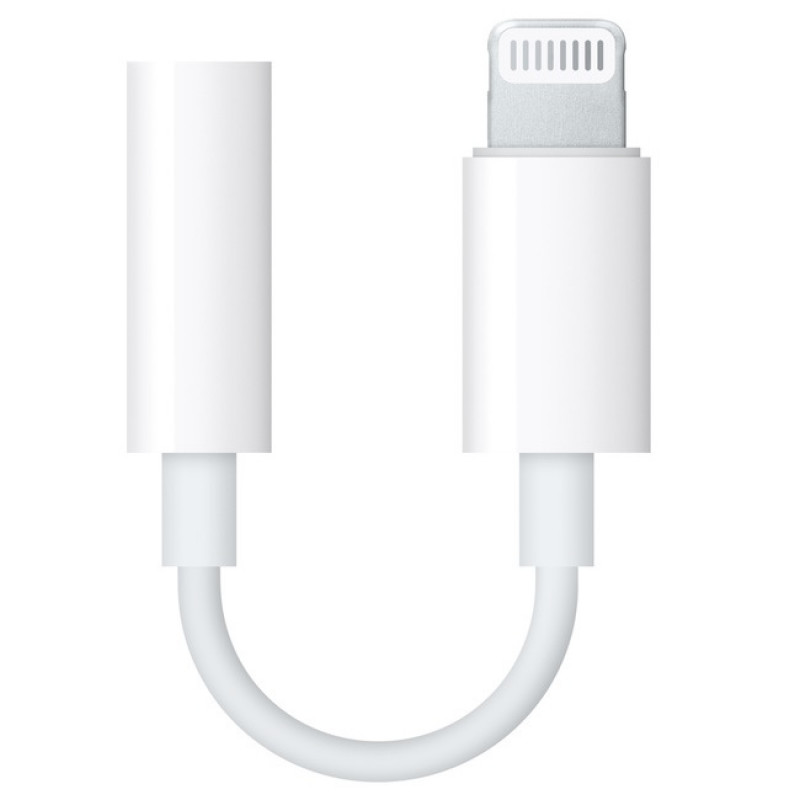 Переходник Apple Lightning to 3.5mm Headphone Jack Adapter (MMX62ZM/A)