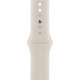 Apple Watch Series 8 GPS + Cellular 41mm Starlight Aluminum Case with Starlight Sport Band S/M (MNUX3)