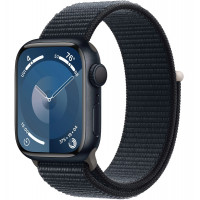 Apple Watch Series 9 GPS 41mm Midnight Aluminium with Midnight Sport Band M/L (MR8X3)