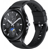 Смарт-часы Xiaomi Watch 2 Pro Bluetooth Black Case with Black Fluororubber Strap (BHR7211GL)