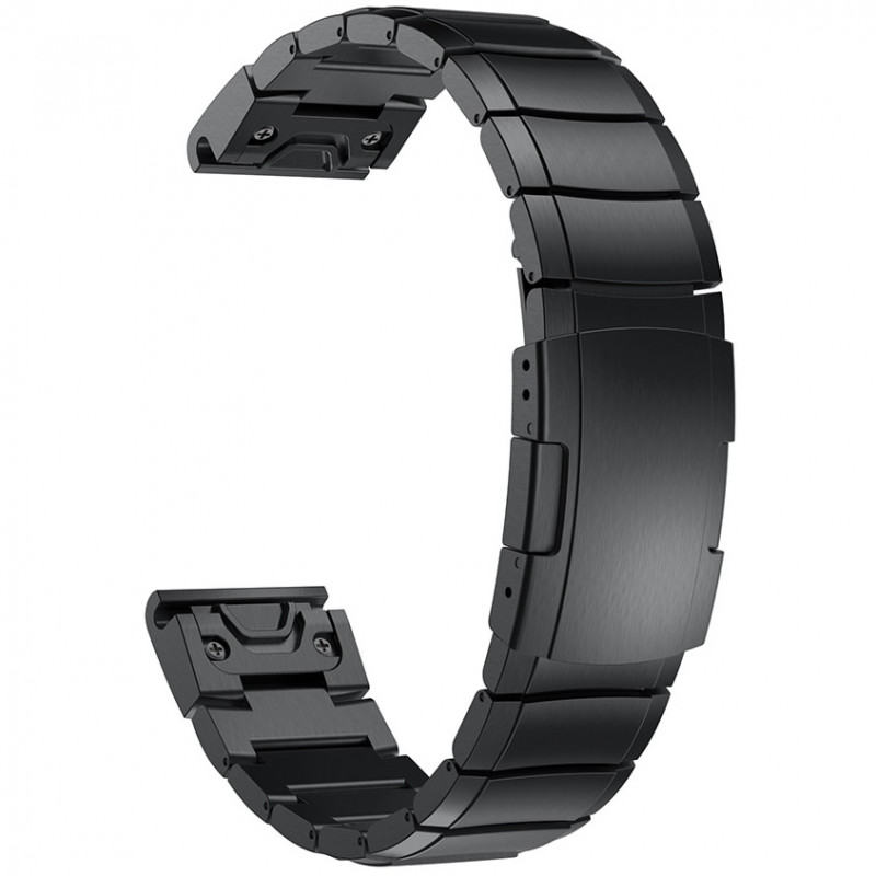 Ремінець Tech-Protect SteelBand для Garmin Fenix 3 | 5X | 3HR | 5X Plus | 6X | 6X Pro | 7X Black (5906735412581)