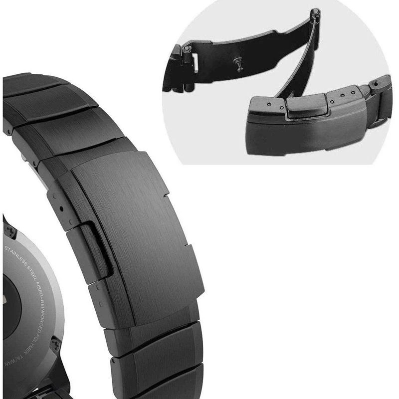 Ремінець Tech-Protect SteelBand для Garmin Fenix 5 | 6 | 6 Pro | 7 Black (5906735412628)