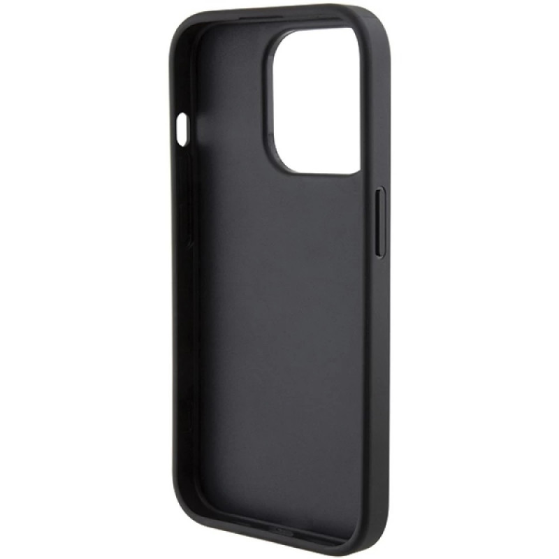 Чохол Karl Lagerfeld Quilted K Pattern для iPhone 15 Pro Black (KLHCP15LPQKPMK)