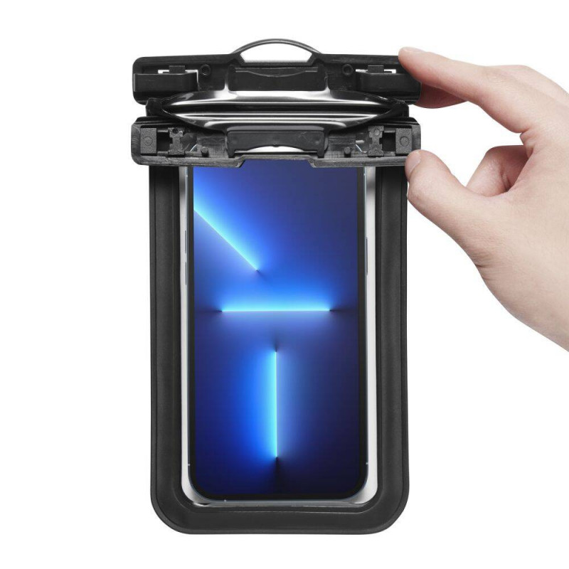Водонепроникний чохол Spigen A601 Universal Waterproof Black (AMP04525)