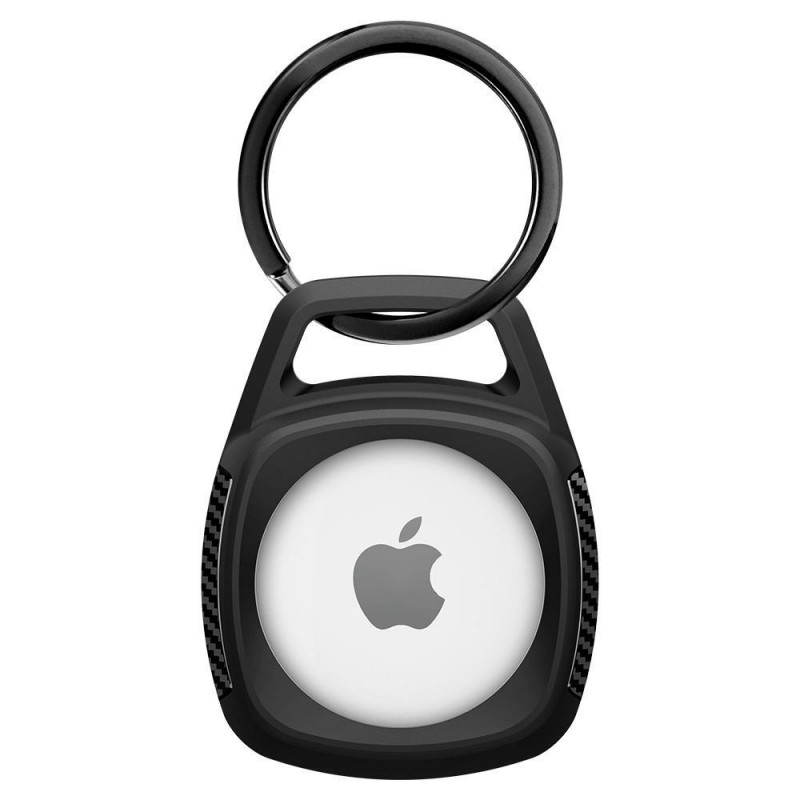 Чохол для AirTag Spigen Rugged Armor Matte Black (AMP01565)