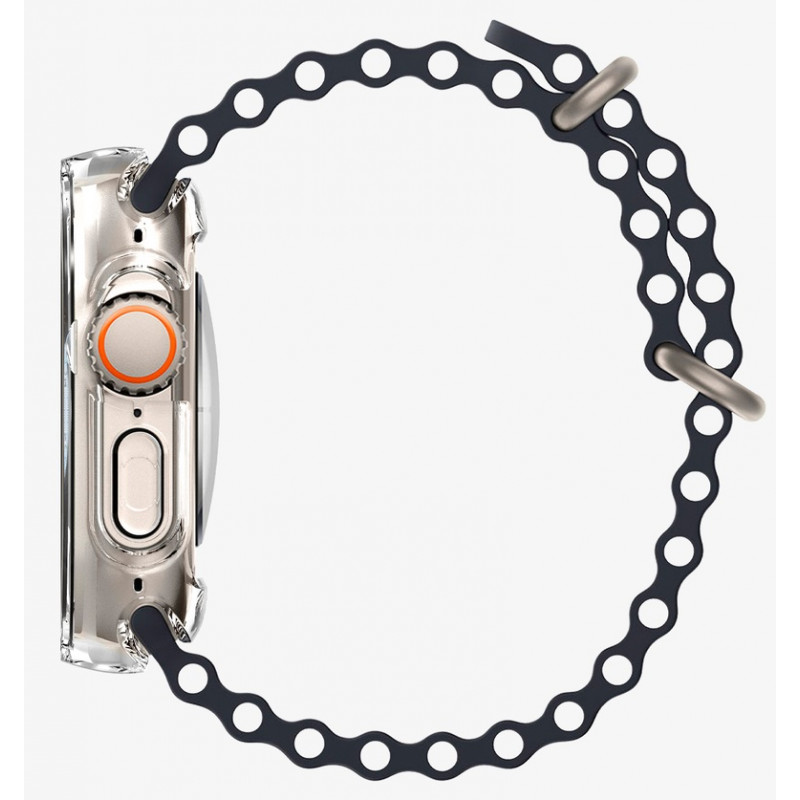 Чехол Spigen Ultra Hybrid для Apple Watch Ultra 49mm Crystal Cleare (ACS05459)