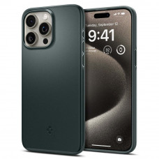 Чохол Spigen Thin Fit Apple iPhone 15 Pro Max Abyss Green (ACS06548)