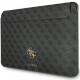 Чехол Guess 4G Metal Gold Logo для MacBook 13" Grey (GUCS13G4GFGR)