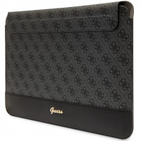Чохол Guess 4G Stripe Metal для MacBook 14" Black (GUCS14PS4SGK)