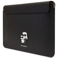 Чехол Karl Lagerfeld Saffiano Karl & Choupette (Sleeve) для MacBook 16" Black (KLCS16SAKCPMK)