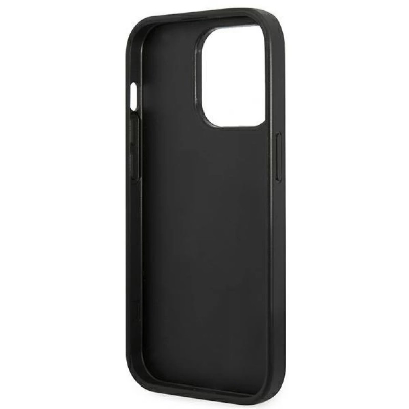 Чохол Guess 4G Metal Gold для iPhone 14 Pro Gray (GUHCP14LG4GFGR)