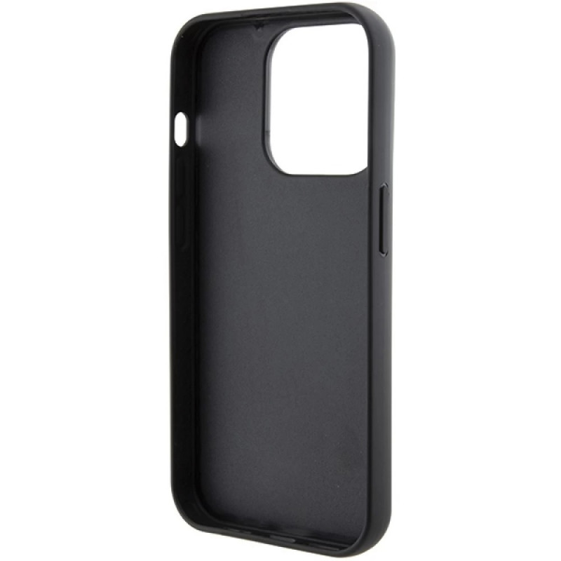 Чехол Karl Lagerfeld Gripstand Saffiano Choupette Pins для iPhone 14 Pro Max Black (KLHCP14XGSACHPK)