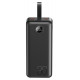 Внешний аккумулятор Power Bank XO PR240 30000mAh PD20W + QC22.5W with light Black