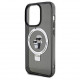 Чохол Karl Lagerfeld Ring Stand Karl &amp; Choupettte для iPhone 15 Pro Max Black with MagSafe (KLHMP15XHMRSKCK)