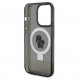 Чохол Karl Lagerfeld Ring Stand Karl &amp; Choupettte для iPhone 15 Pro Max Black with MagSafe (KLHMP15XHMRSKCK)