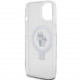 Чохол Karl Lagerfeld Ring Stand Karl &amp; Choupettte для iPhone 15|14|13 White with MagSafe (KLHMP14SHMRSKCH)