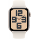 Смарт-годинник Apple Watch SE 2024 GPS 40mm Starlight Aluminium Case with Starlight Sport Band - S/M (MXEF3QH/A)