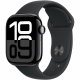 Смарт-годинник Apple Watch Series 10 GPS 42mm Jet Black Aluminium Case with Black Sport Band - S/M (MWWE3QH/A)