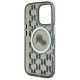 Чохол Karl Lagerfeld IML Monogram Karl &amp; Choupette Head для iPhone 16 Pro Max Black with MagSafe (KLHMP16XHMCKMHK)