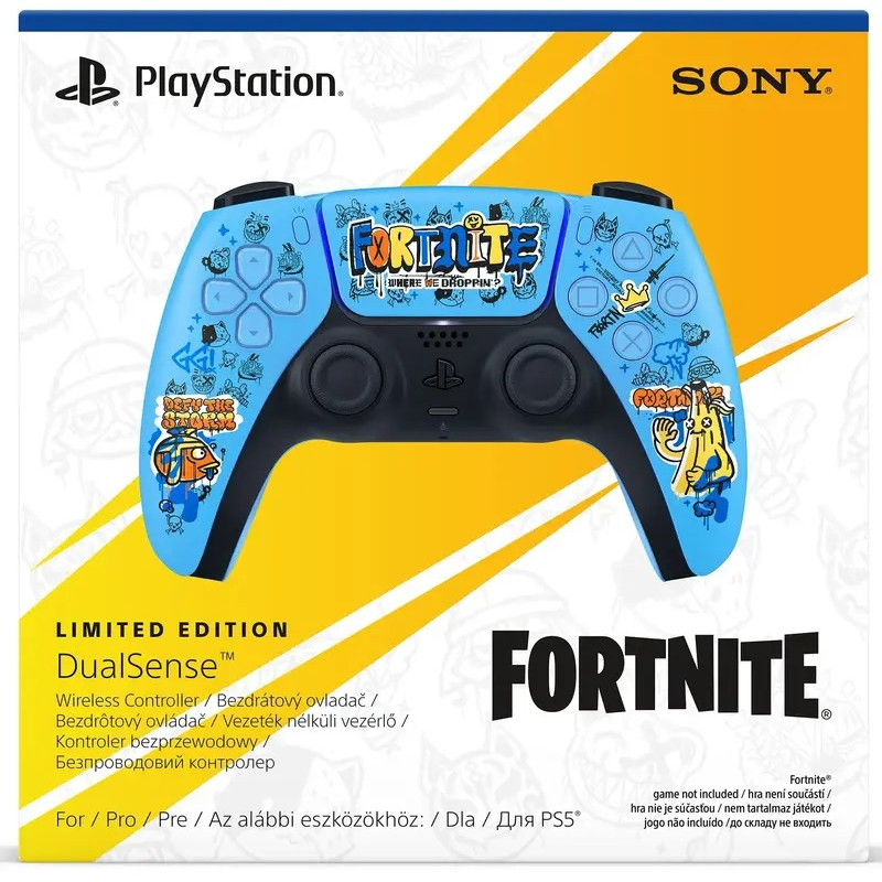 Бездротовий геймпад Sony PlayStation 5 DualSense (PS5) Fortnite Limited Edition