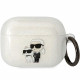 Чохол Karl Lagerfeld Gliter Karl &amp; Choupette для AirPods 2 Transparent (KLAP2HNKCTGT)