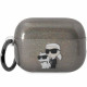 Чохол Karl Lagerfeld Gliter Karl &amp; Choupette для AirPods 2 Black (KLAP2HNKCTGK)