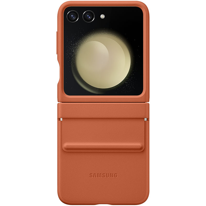Чохол Leather Case для Samsung Flip 5 Brown (AAA)