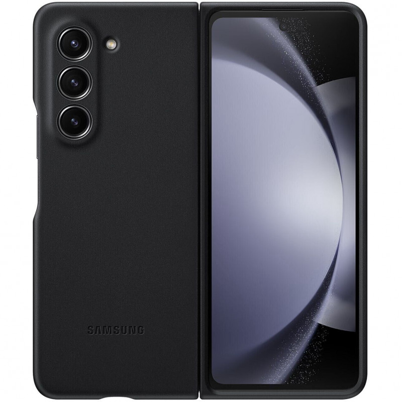 Чохол Leather Case для Samsung Fold 5 Black (AAA)