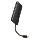 USB HUB  Baseus Lite Series 5-in-1 (Type-C to HDMI + 3*USB 3.0 + PD)
