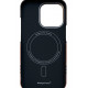Чехол Carbon Kevlar MagSafe для iPhone 16 Pro Max Sunset Ring Gold