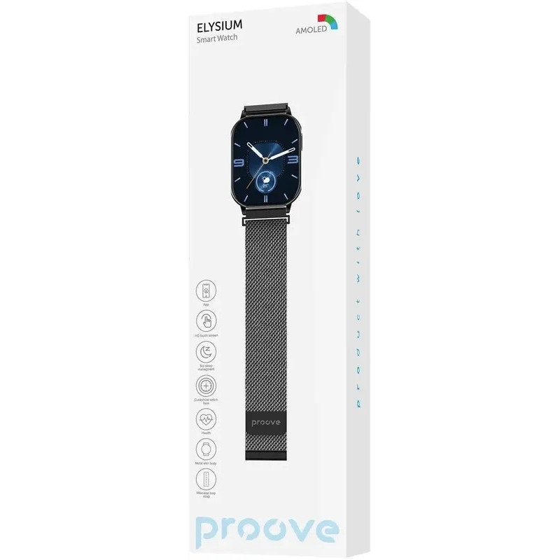 Смарт-часы Proove Elysium Black (SWEL00000001)